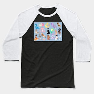 Mermaids Baseball T-Shirt